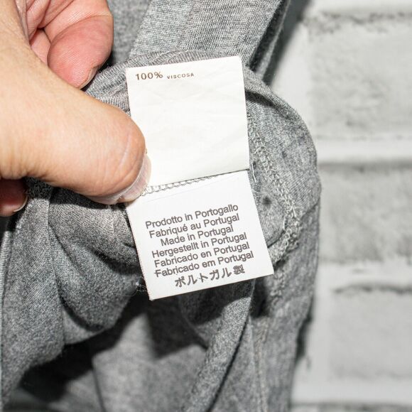 MISSONI Denim collection line Knit Cowl-Neck top in Gray Size Small - Picture 10 of 11